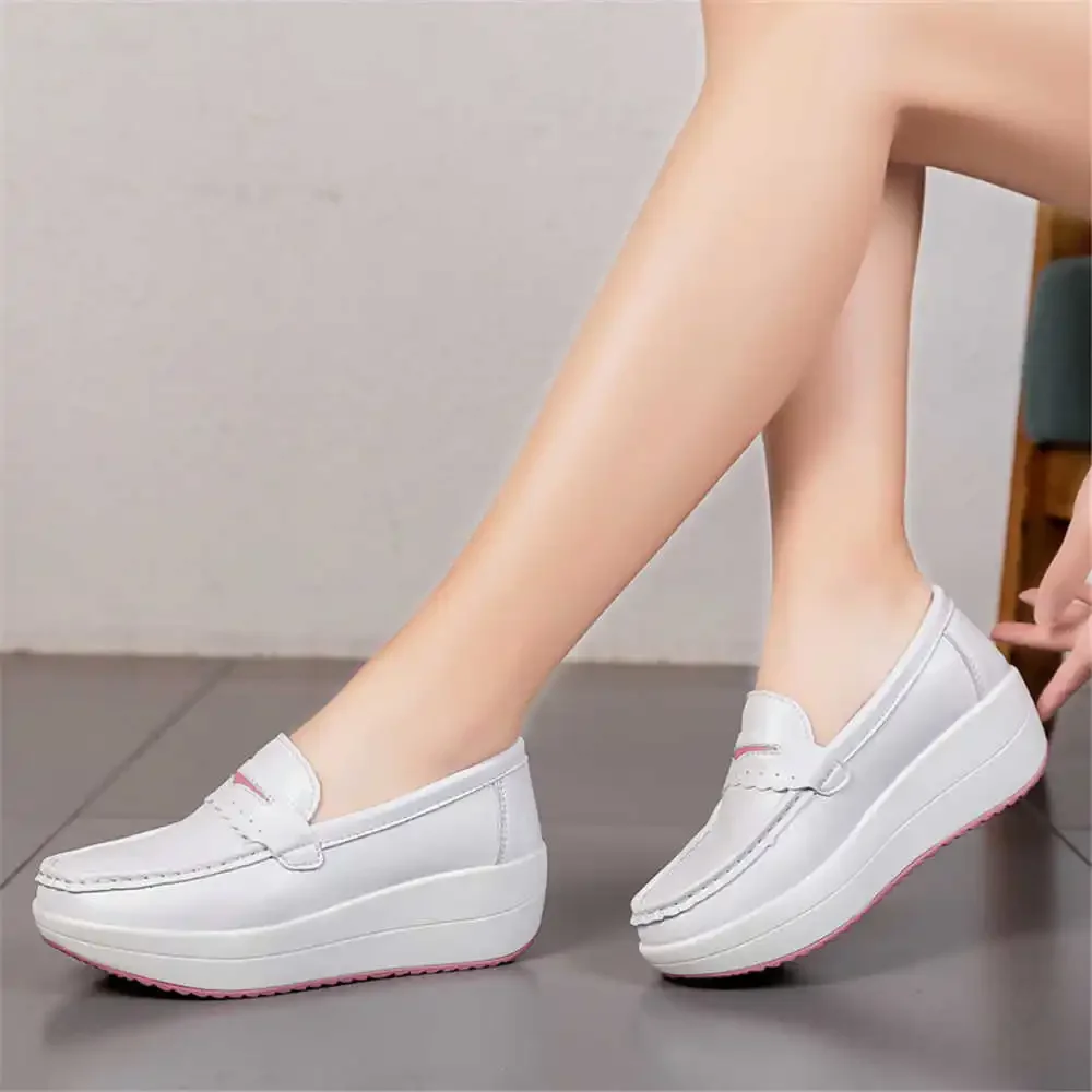 Nursing Without Laces Women Sport Flats Shoes 29 Sneakers Size 50 Caregiver 2024 Vip Link Snaeker Loofers Sneakersy